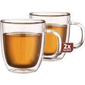 Dubbelwandig glazen Extra Tea per 2